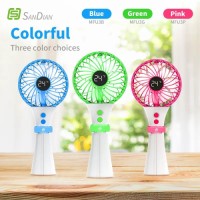 SANDIAN, Moon Fan, Portable Rechargeable Mini Handheld Fan with Air Purifying UV Sterilization Function
